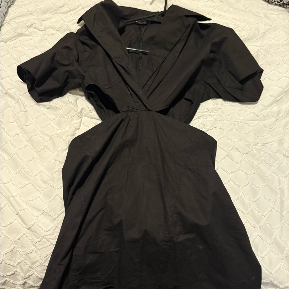Nasty Gal Black cut out Dress